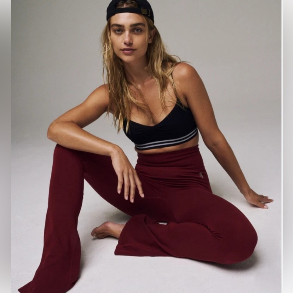 FP Movement by Free People Burgundy Leggings